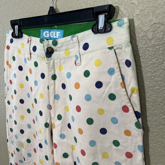 Golf Wang Polka Dot Chino Pants Size 28 - Picture 3 of 10